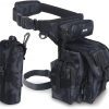 Black Metal Detecting Drop Leg Bag Image