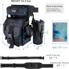 Black Metal Detecting Drop Leg Bag Image