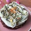 Dubai brownie taartje