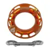 Apeks Lifeline Halo Spool mit Edelstahl Doppelender
