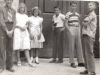 CHS class in Wmsbg. Horace, Shirley, Brenda, Wm