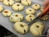 Czech Kolaches Cutting the rose design