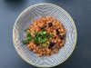 Chinese baked beans and minced pork