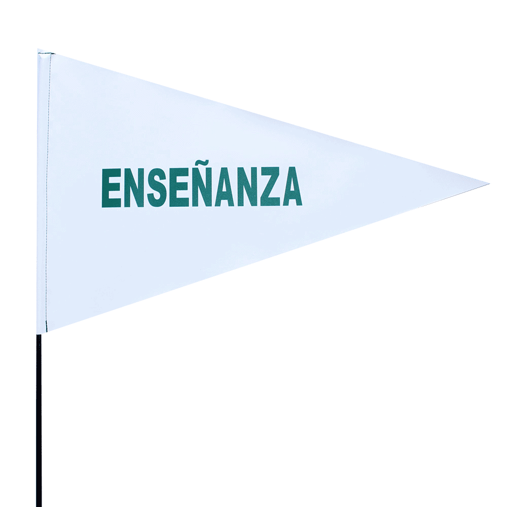 banderin de enseñanza para moto en medellin
