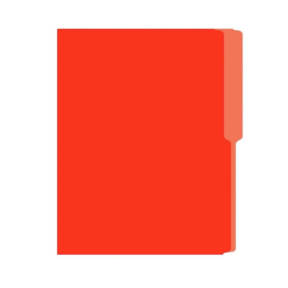 FOLDER FLASHFILE CARTA NARANJA UNIDAD