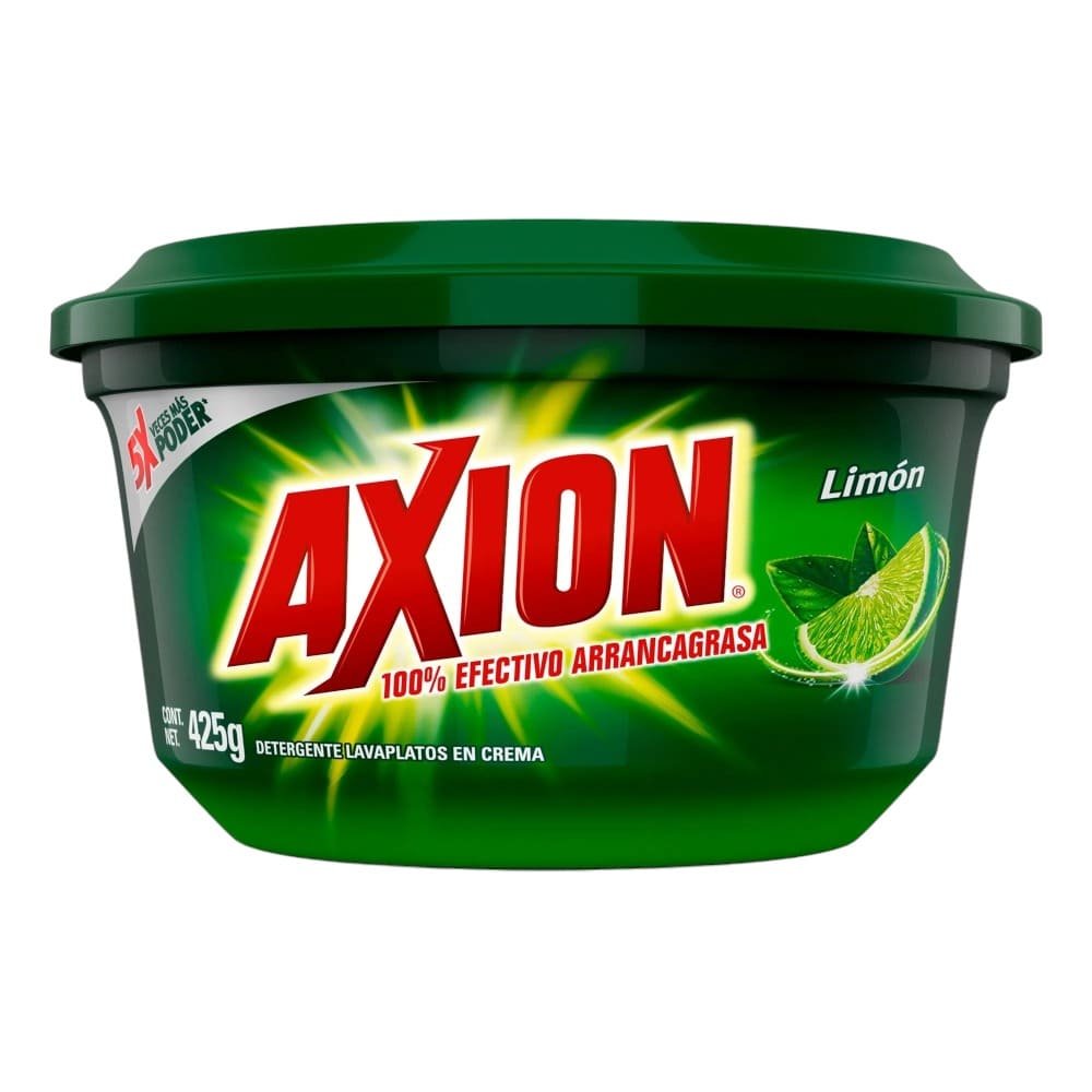TARRO DE AXION LIMON PARA TRASTES 425 GRAMOS LIMON