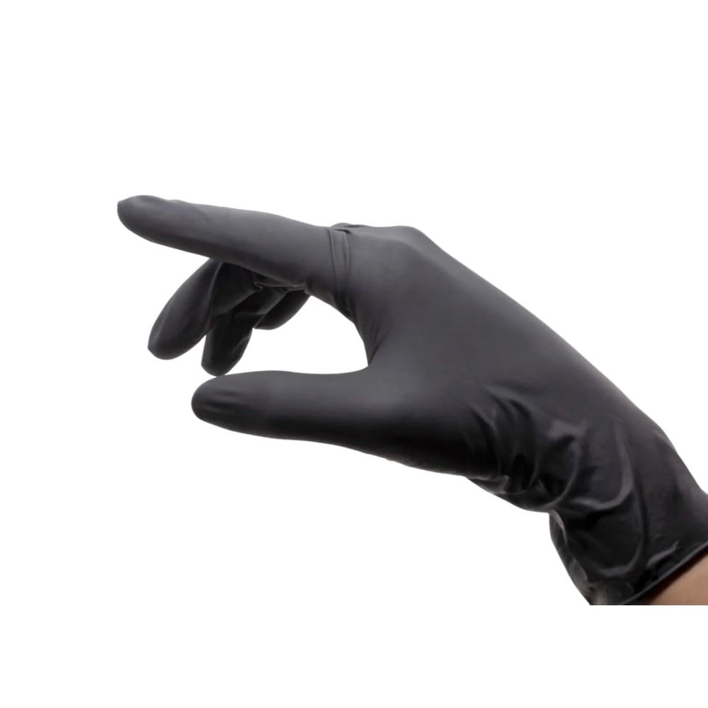 GUANTE DE NITRILO SAGAR COLOR NEGRO TALLA M