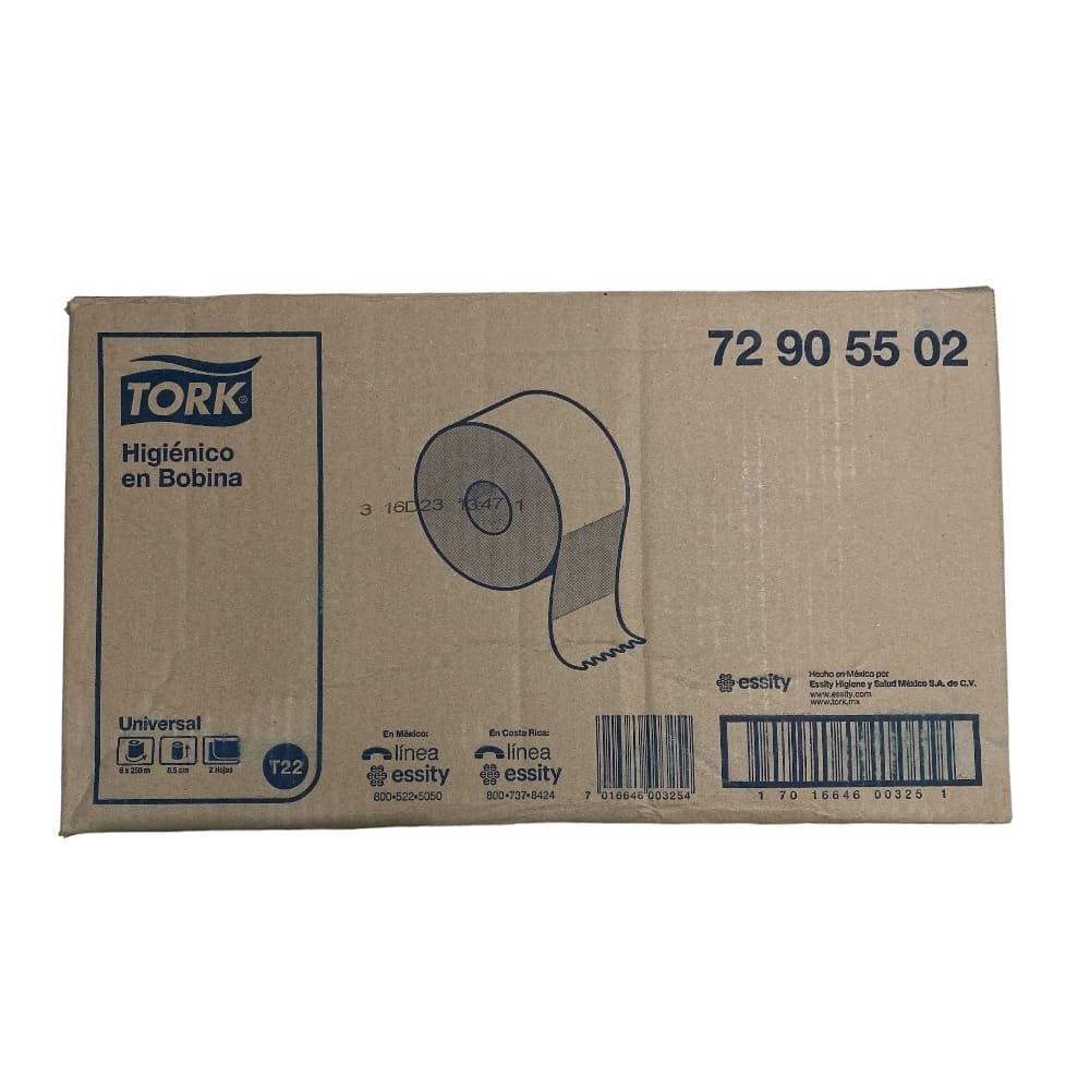 PAPEL HIGIENICO TORK DOBLE HOJA 250 METROS