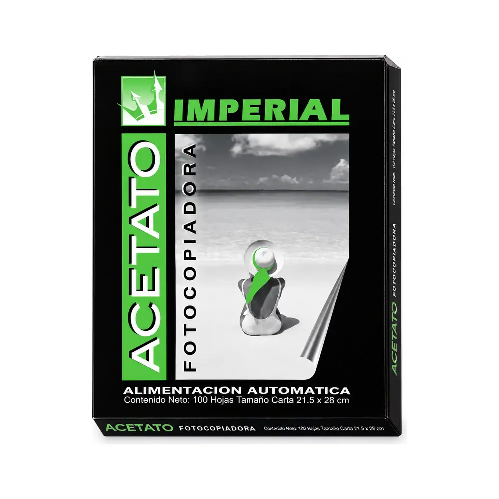 Acetato Imperial para fotocopiadora 100 hojas