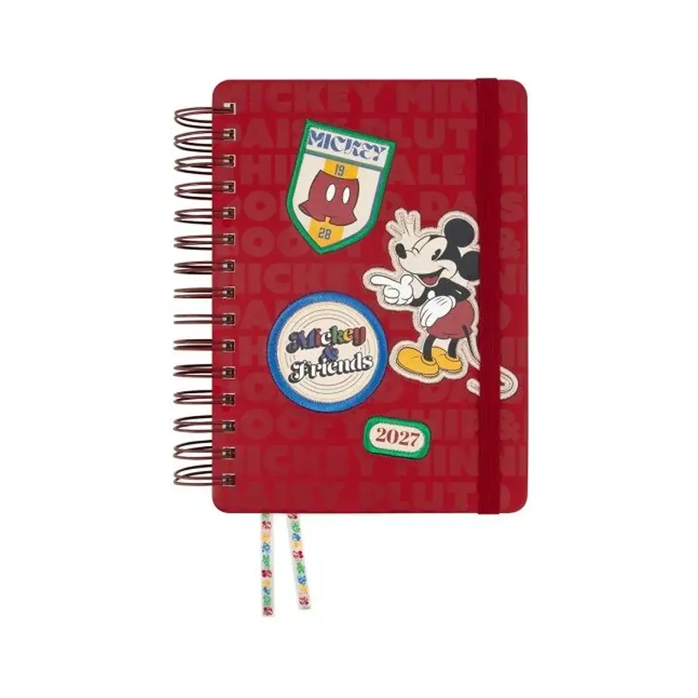 Agenda Mooving 2027 Mickey & Friends con espiral