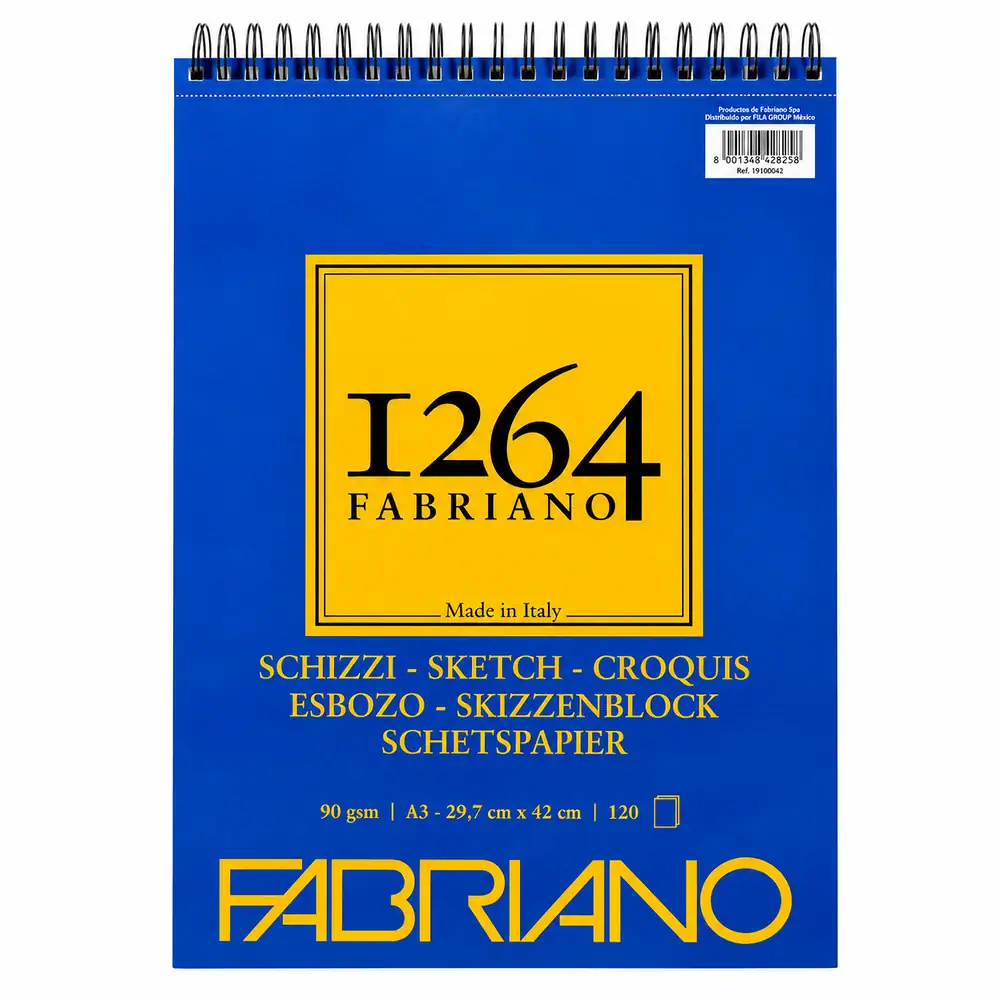 Block Sketch Fabriano A3 120 hojas