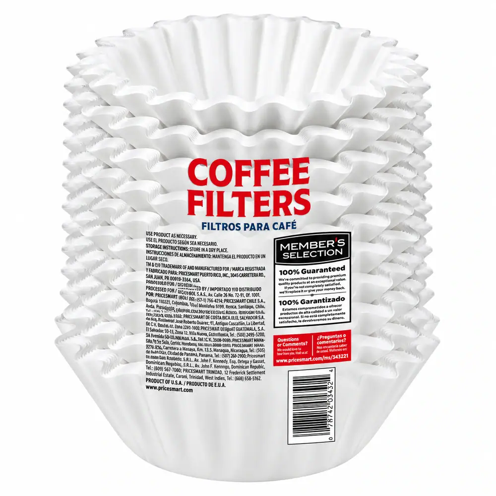 Member’s Selection filtro de café 600 unidades 8-12 tazas