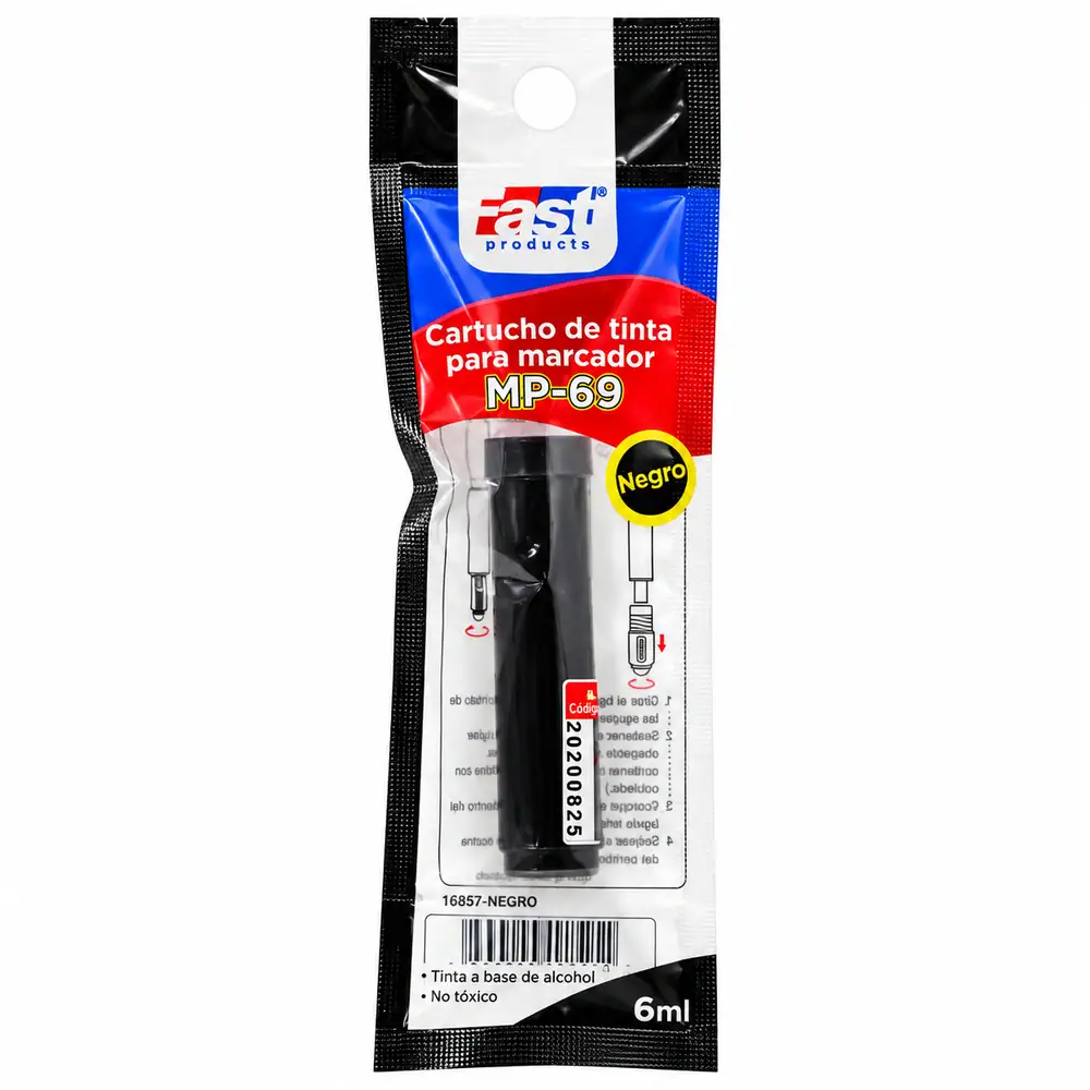 Cartucho de tinta FAST 6ML negro