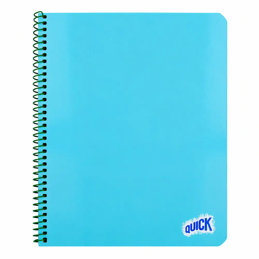 Cuaderno con Espiral Quick 100H Planner Cuadros