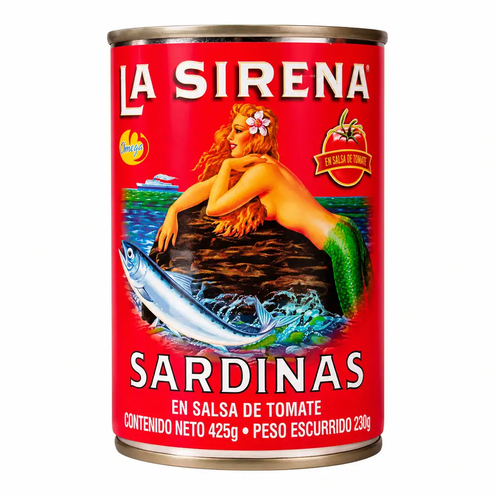 Sardina La Sirena en Salsa de Tomate 425 G