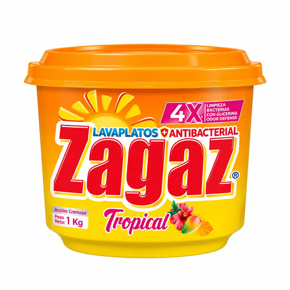 Tarro de Jabón Zagaz Tropical 1 KG