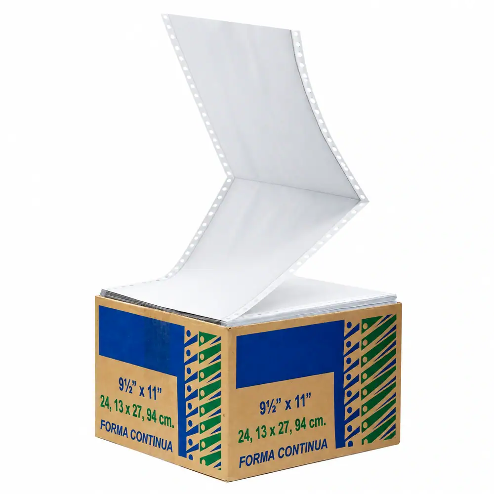 Papel Continuo PCFORM 3012 Carta 2 Partes