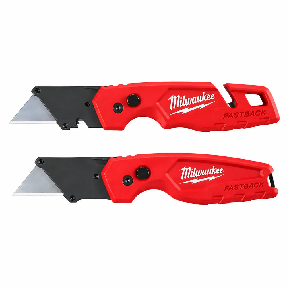 Juego de Cuchillas Plegables 2 Pzas Milwaukee FASTBACK