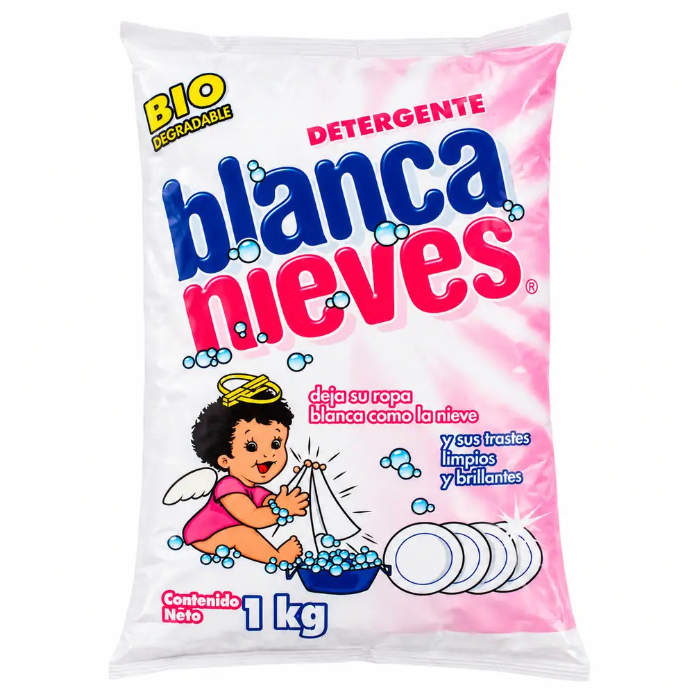 Detergente en Polvo Blanca Nieves 1000 Gramos