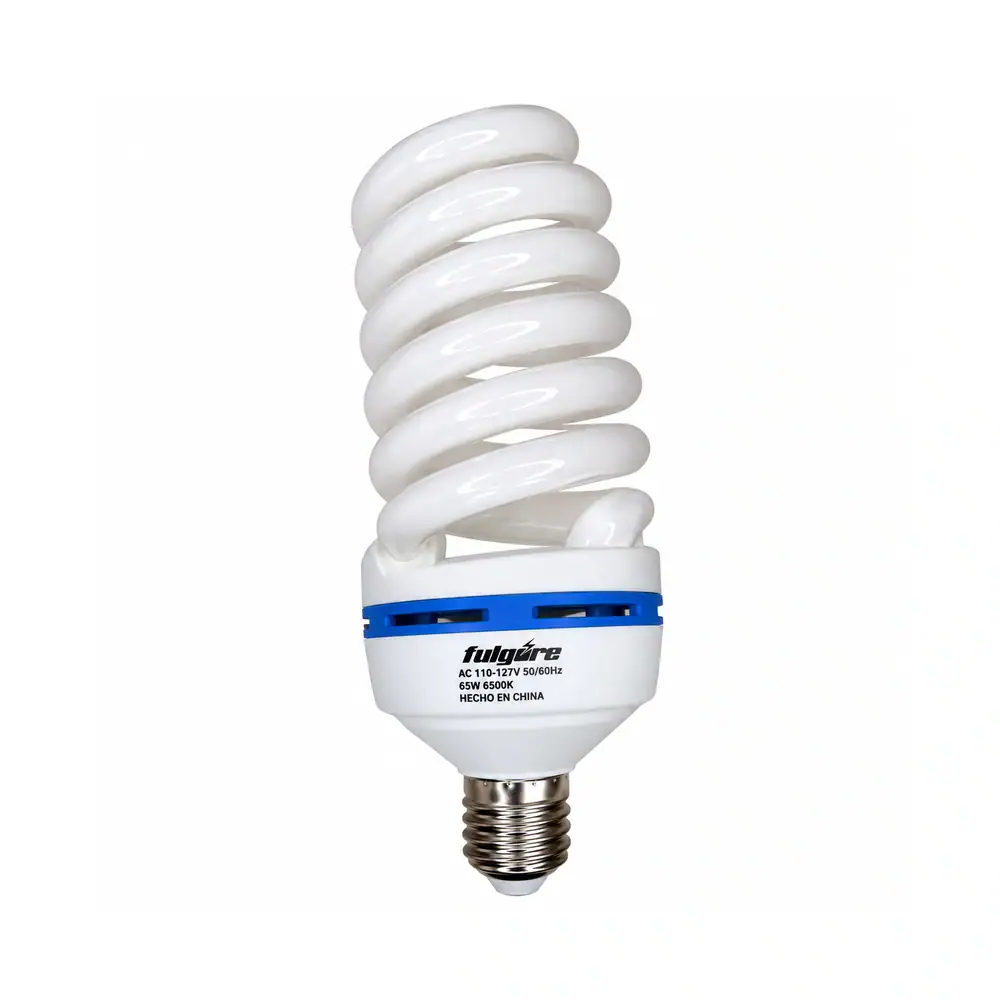 Bombillo Ahorrador Spiral 65W Fulgore