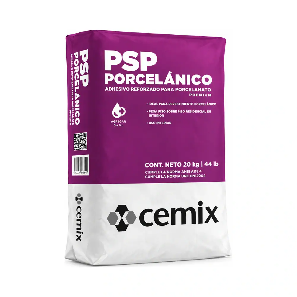 Adhesivo Pegamix PSP Gris 20KG de Cemix