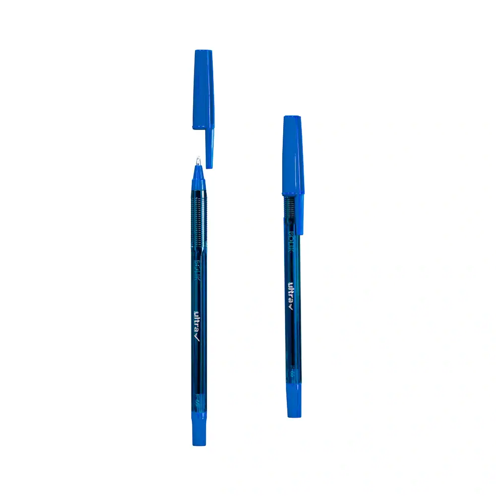 Bolígrafo Bolik Ultra Mediano Caja 12 Azul