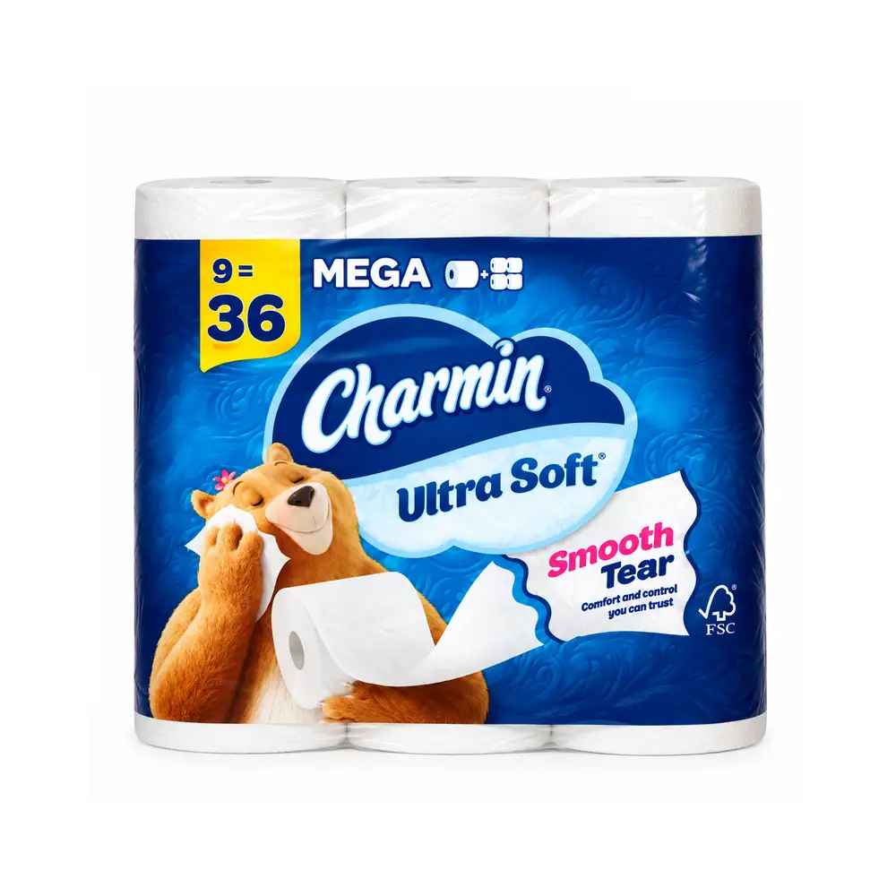 Papel Higiénico Charmin Ultra Soft 9 Mega Rolls