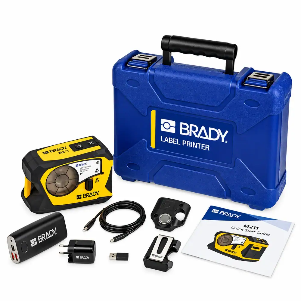 Impresora Brady M211 con Bluetooth y kit de accesorios