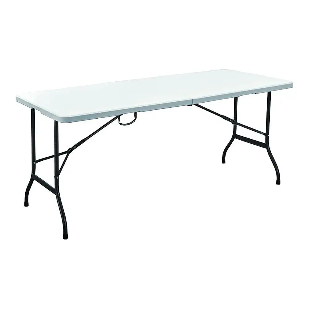 Mesa Plegable 180 × 70 × 72 cm Blanca
