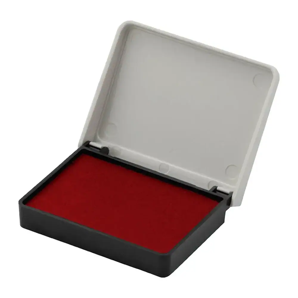Almohadilla para Sello FAST 6.3 × 5 cm Roja