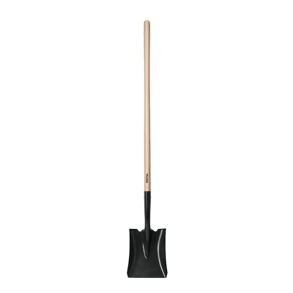 Pala Cuadrada Pretul con Mango Largo de 44″