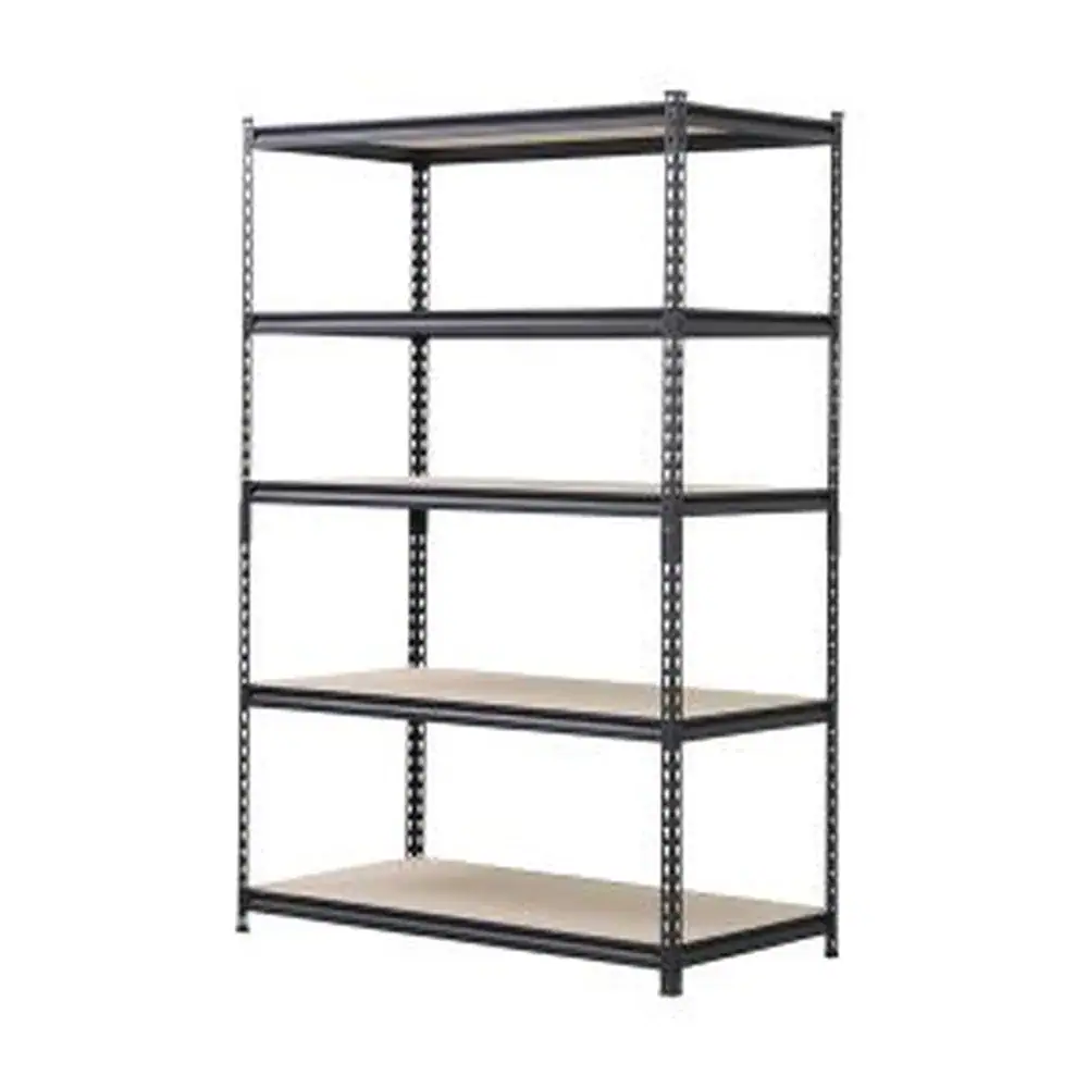 Estante Metálico Basic Living 5 Niveles Negro