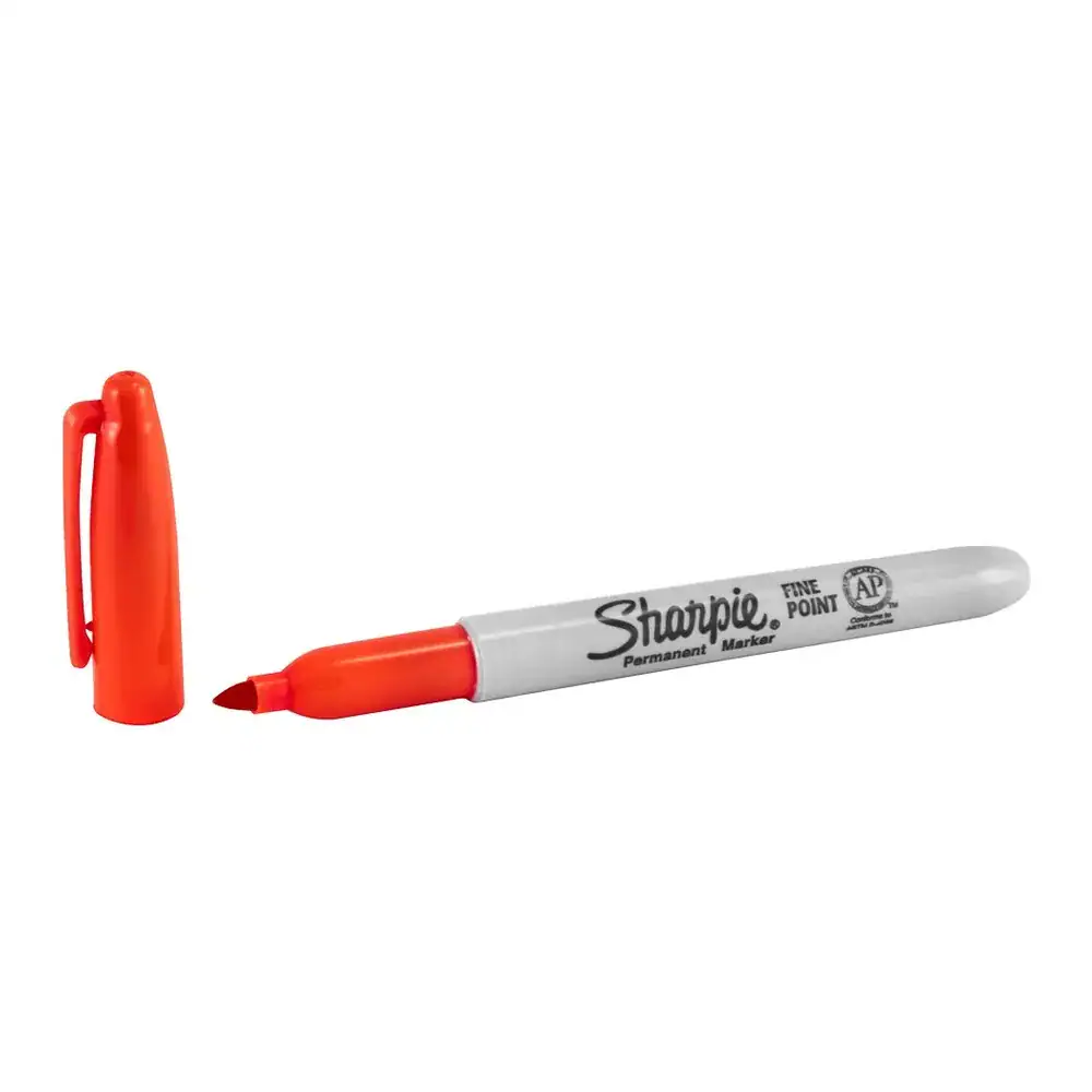 Marcador Sharpie Permanente Punta Fina 30052 Rojo