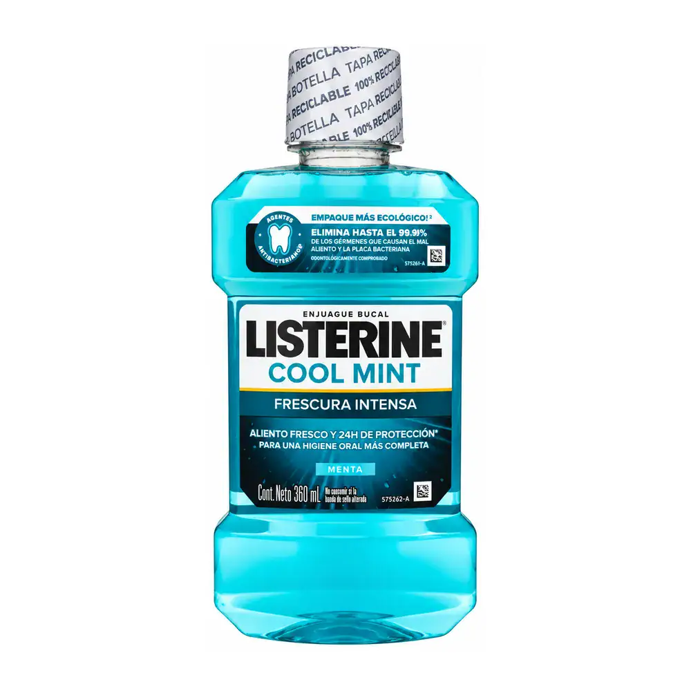 Enjuague Bucal Listerine Cool Mint 360 ml
