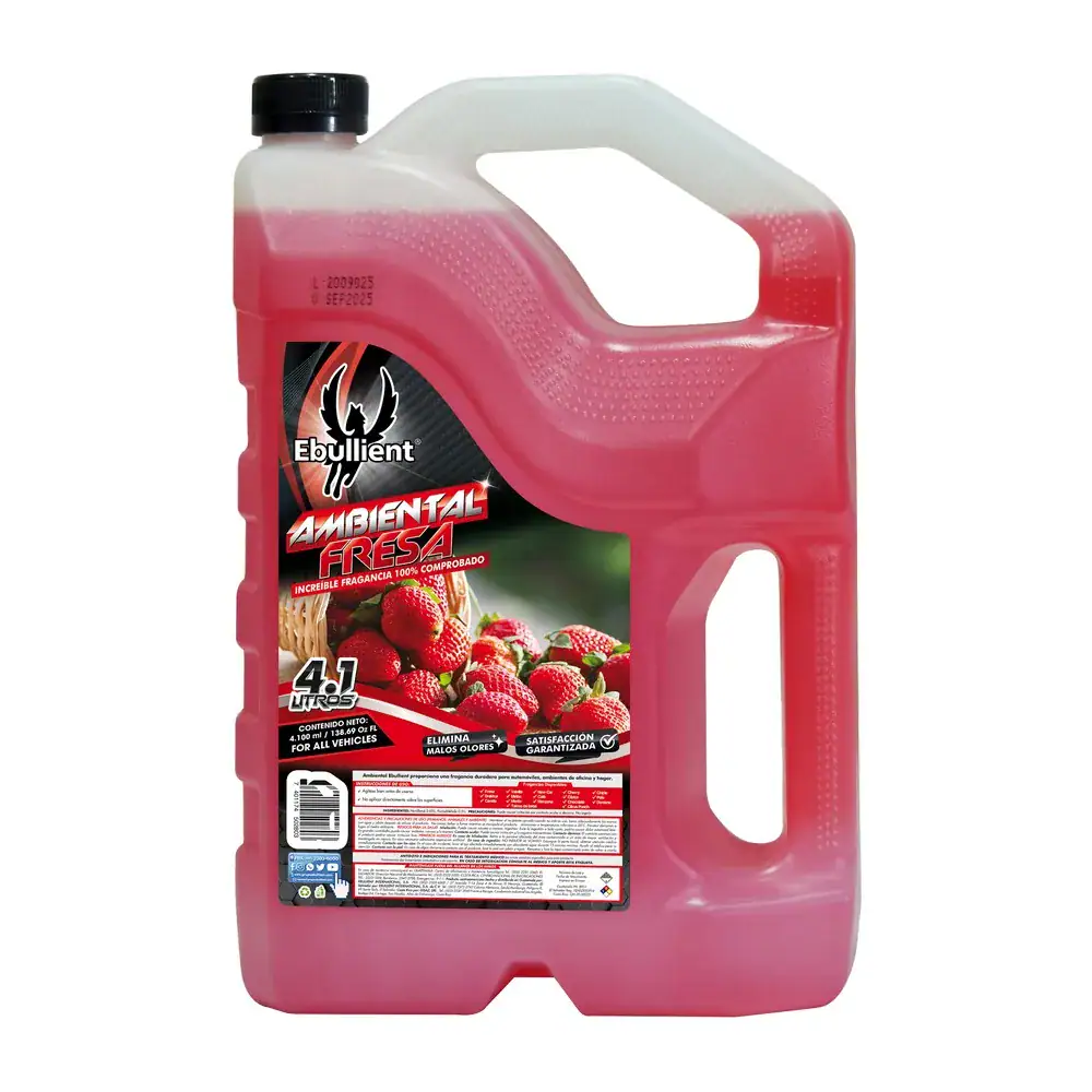 Aroma Ambiental Fresa 4.1L Ebullient