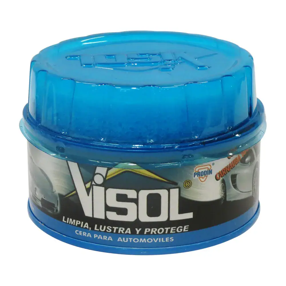 Cera Azul en Pasta para Carro Visol 8 oz