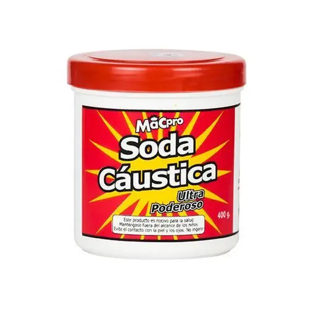Soda Cáustica Ultra Poderoso 400 g MaCpro