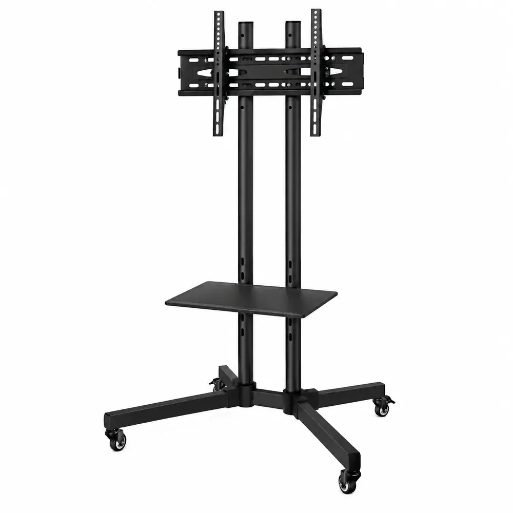 Soporte Móvil para Pantalla de 19" a 83" con Repisa