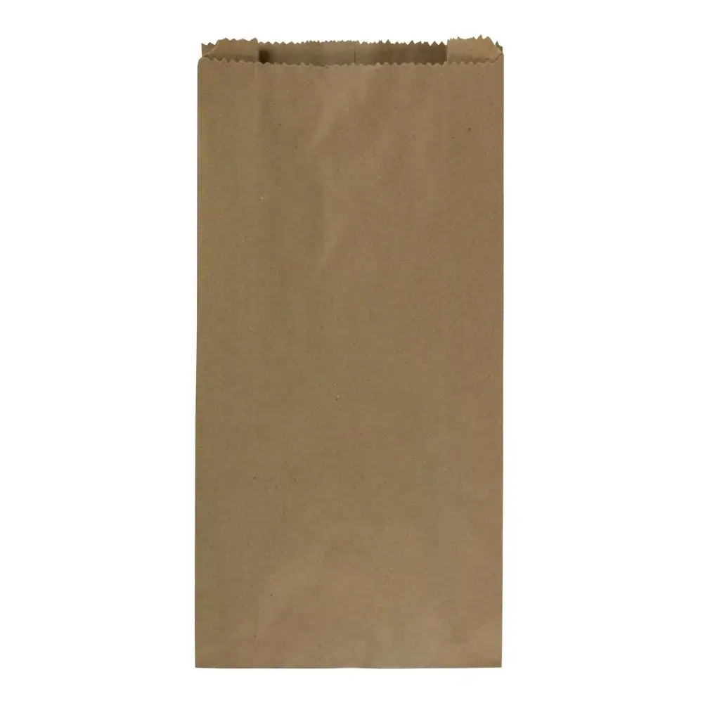 Bolsa de Papel Kraft 5 lb paquete de 100 unidades
