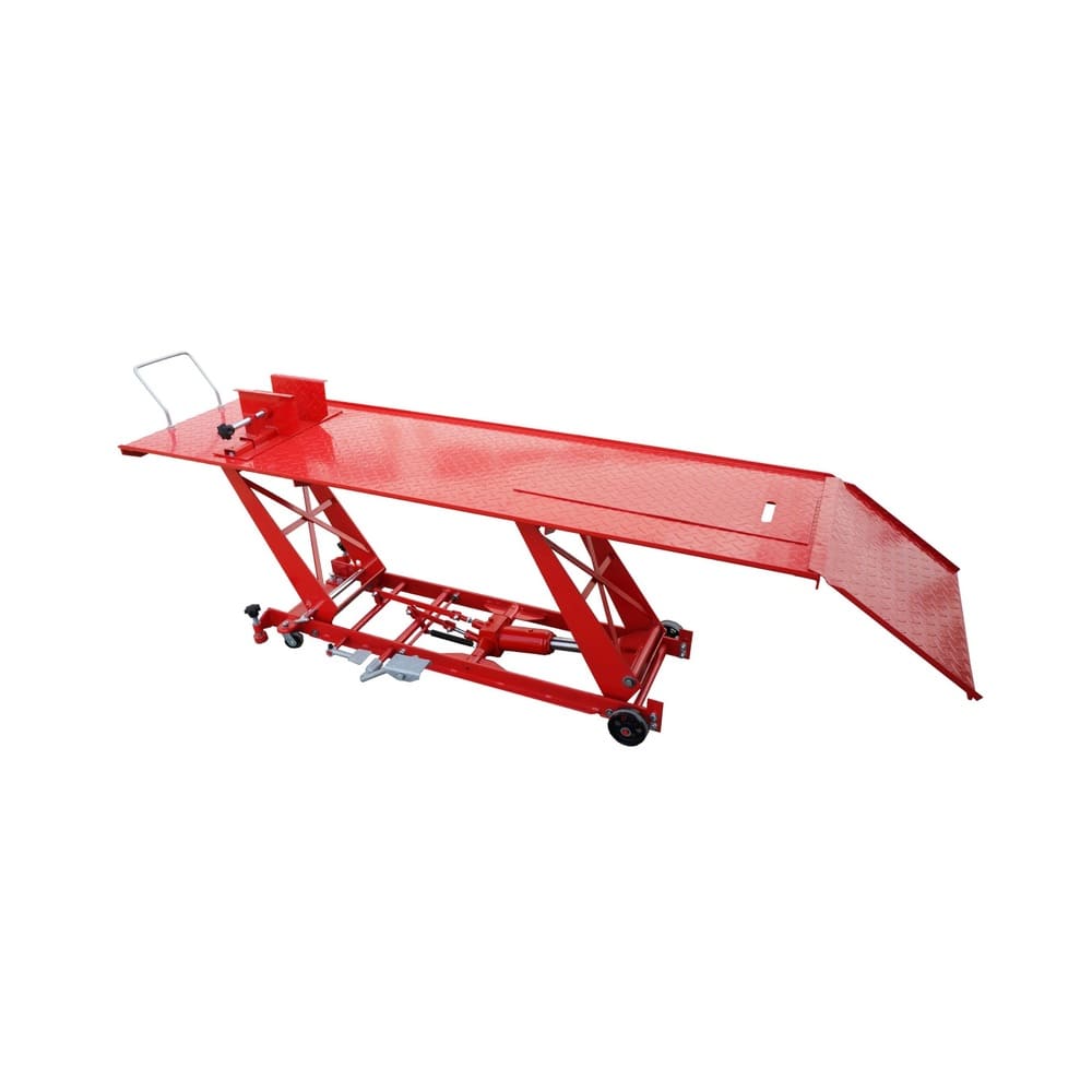 Elevador hidráulico para motocicleta 1000 lb 450 kg