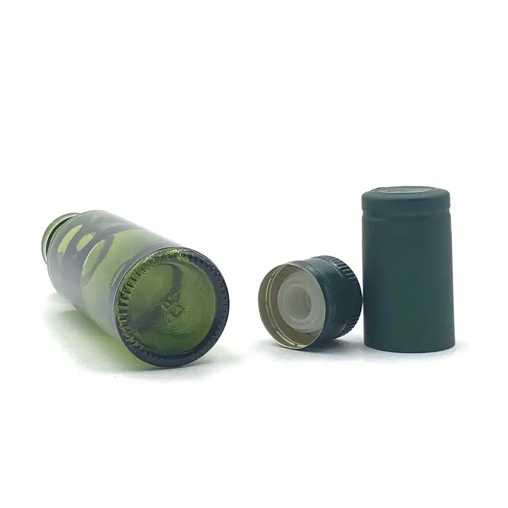 100ml Round Olive Oil Bottle – Antique Green / Dark Green | Wholesale Factory Supply 5 100ml Dark Green Round Olive Oil Bottle Bottom