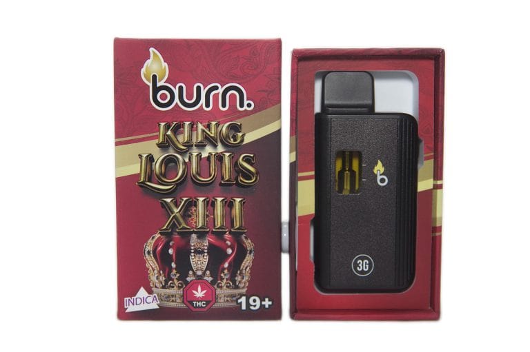 King Louis XIII Vape – Rich flavours of pine, citrus, and skunky aroma. Enjoy discreet, fast shipping from Herb Castle.