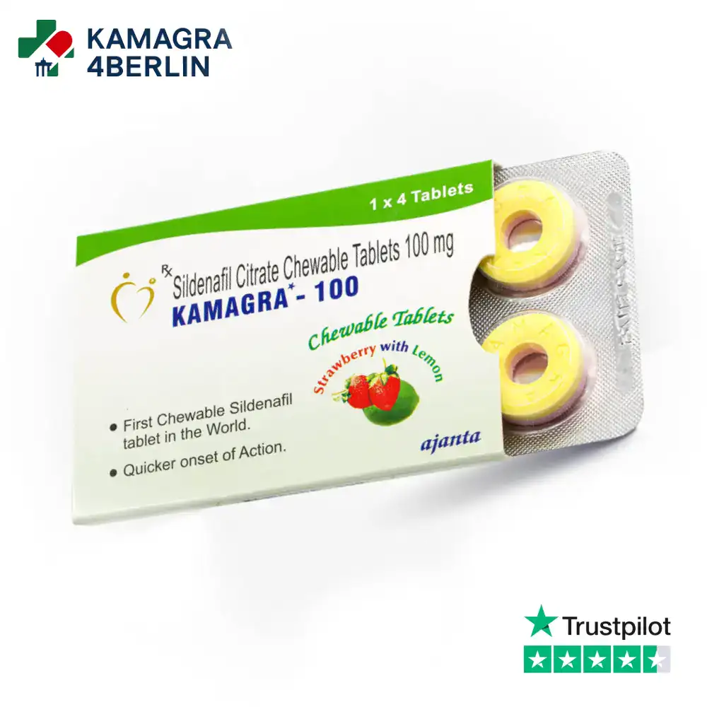 Kamagra Chewable Tablets blister