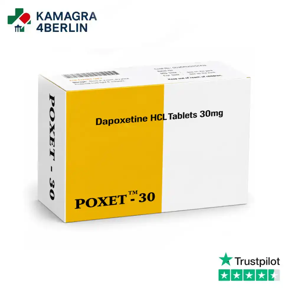 Buy Poxet 30mg (Dapoxetine) Tablet Online