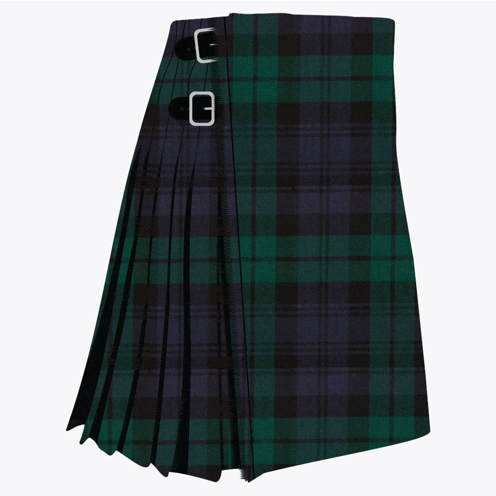sutherland hunting modern tartan kilt.gif