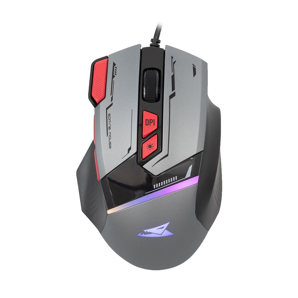 Mouse Baracuda Gaming Manta 12800DPI Grey