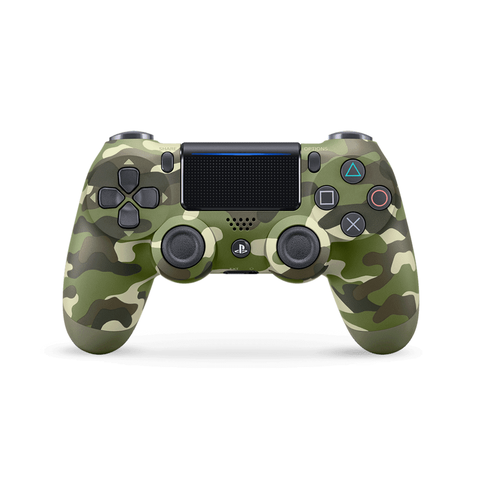 PS4 DualShock 4 wireless controller Green Camouflage [OUTLET]