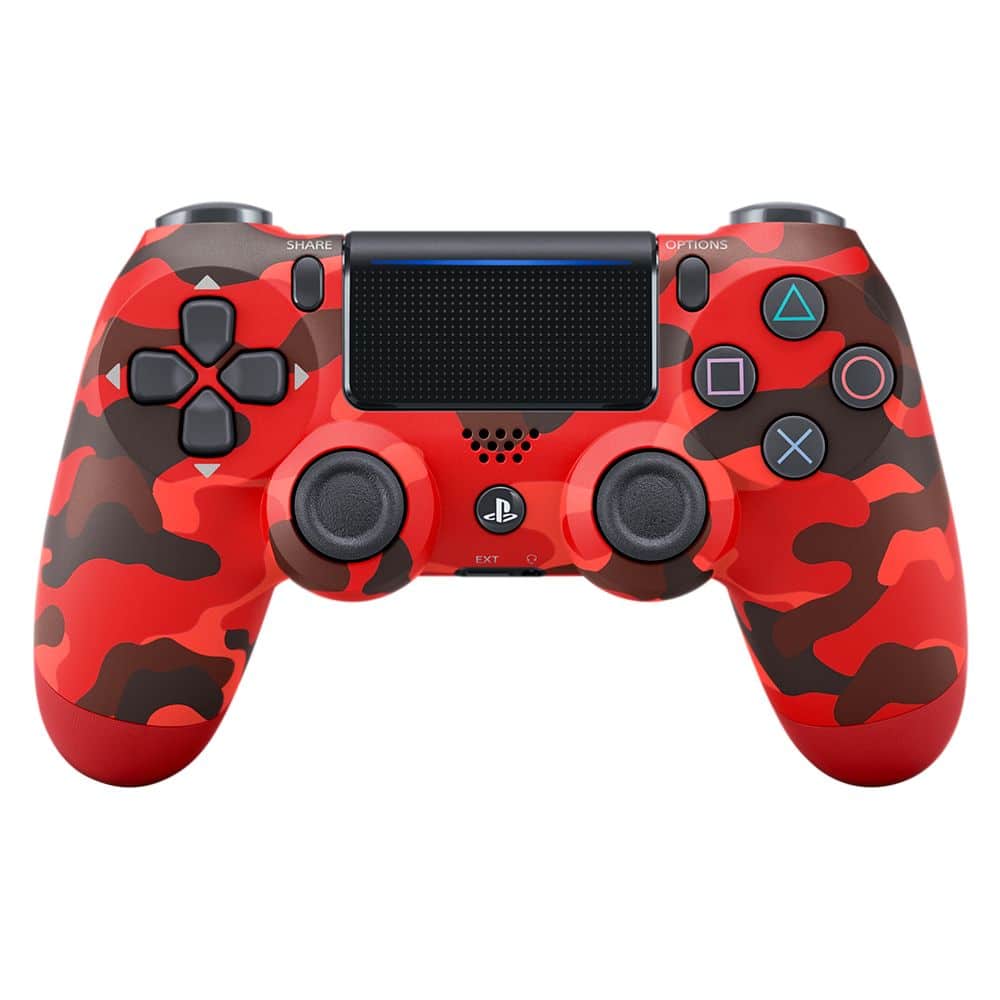 PS4 DualShock 4 wireless controller Red Camouflage [OUTLET]