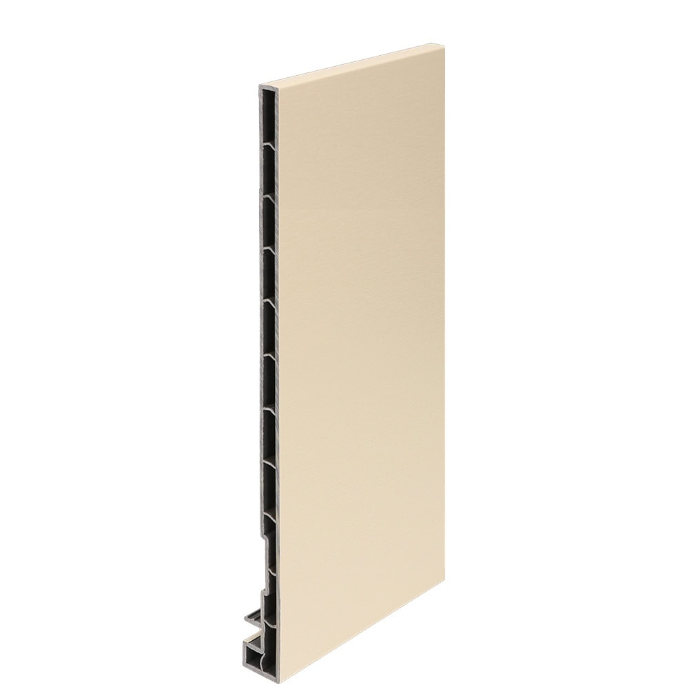 Keralit dakrandpaneel 250mm - Licht ivoor - Classic (met houtnerf)