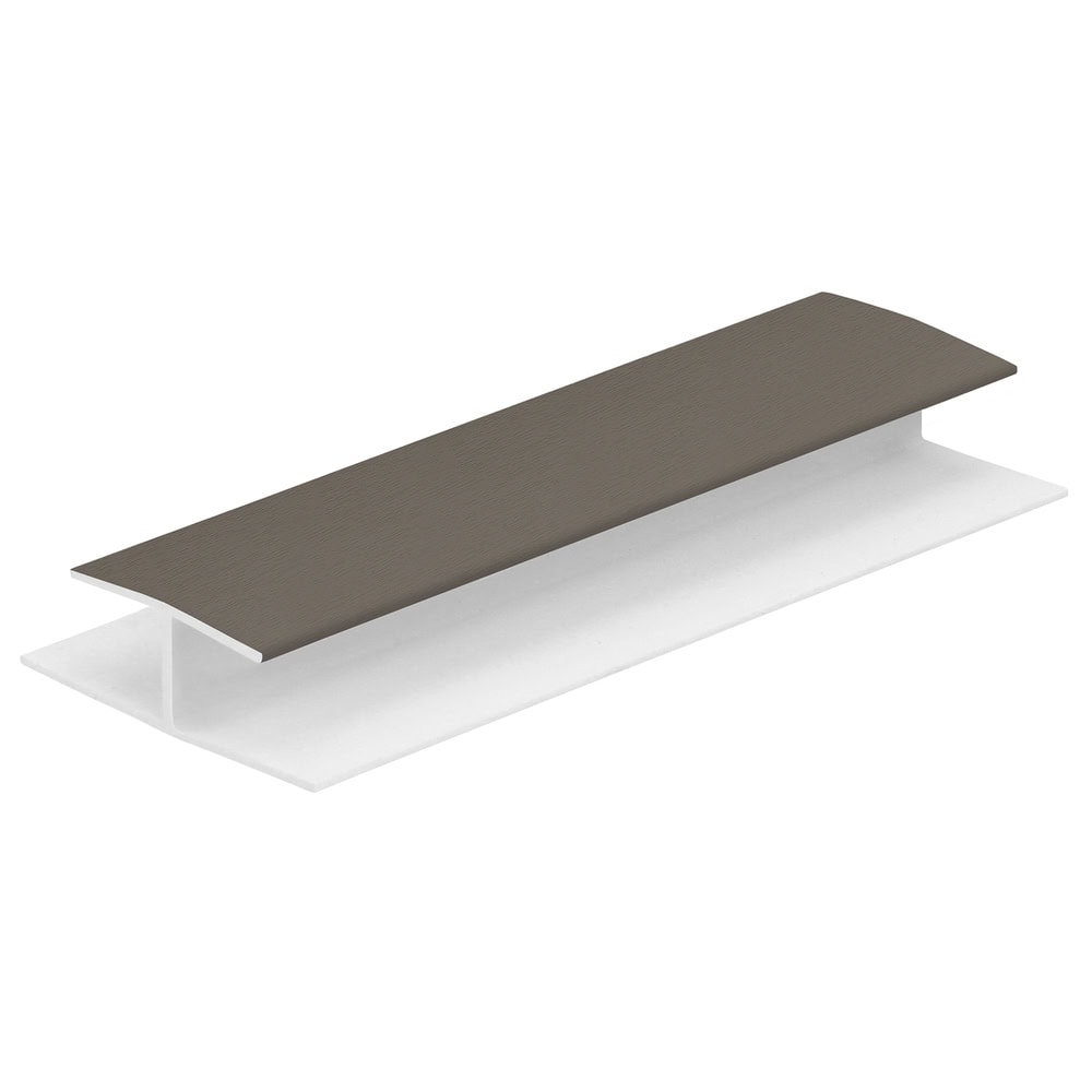 H-verbindingprofiel 10mm - Kwartsgrijs - Classic (met houtnerf)